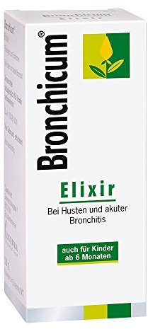 Bronchicum Elixir | Hustensaft mit Thymian & Primel bei akuter Bronchitis und Husten | Schleimlösender und beruhigender Erkältungssaft | geeignet für Säuglinge ab 6 Monaten | 100 ml