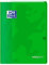Oxford EasyBook Cahier Agrafé 24 x 32cm 96 Pages Grands Carreaux Seyès 90gr Couverture Polypro Vert avec Pochettes