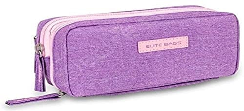 ELITE BAGS - DIABETIC'S Diabetiker-Täschchen | violett bitone | kompakt | 3 Fächer für alle notwendigen Utensilien
