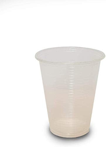 Techno Packaging Ltd Disposable Clear Plastic Water Cup, 7 oz (180 cc), Perfect for Parties, Picnic, Catering, Takeaways - Multipack Sizes (3000, Transparent)