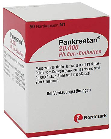 NORDMARK Pancreatan 20.000 Ph.Eur. 50 Stück Tablette Pool und Spa Wasseraufbereitung
