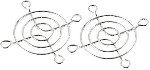 2 x Axial Metal Wire Cooling Fan Finger Guard Grill 50mm for PC CPU