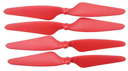 ZYGY 4St. Propeller für Hubsan H501S H501A H501C H501M H501S W H501S pro MJX B3 Bugs 3 B3H Bugs 3H F17 F100 HS700 D80 RC Drone-Rot