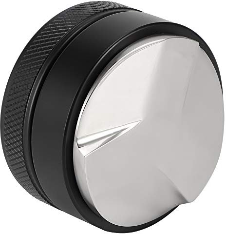 Samfoxy Zubehör für Home Shop Schwarz 58mm Coffee Tamper Verteiler Leveler Tools Kaffeezubereitung