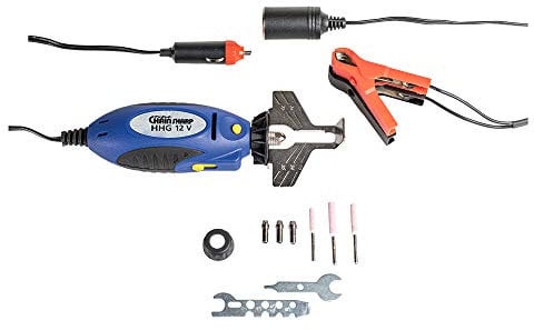 PFERD 83109000 - Affilatrice per motosega, 12 pezzi, 2,1 m, 12 volt, ø 4/4,8/5,5 mm