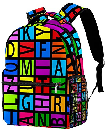 Lässiger Rucksack für Teenager, Mädchen, Jungen, Feen-Einhorn, magischer Wald, Reisen, Laptop-Tasche für Unisex-Erwachsene