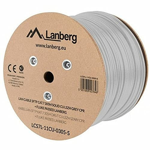 Lanberg Lcs7L-11cU-0305-S Netzwerkkabel Wei? 305 Mcat.7 Rohkabel S/ftp (S-Stp) (lcs7L-11cU-0305-s)