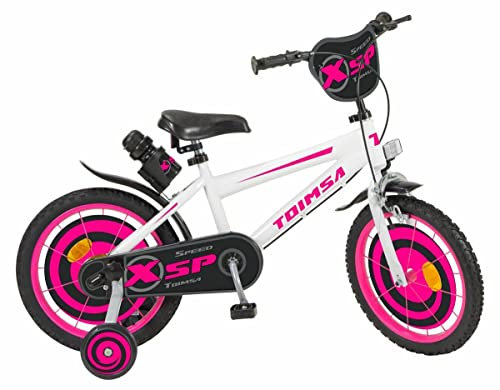 T&Y Trade 16 Zoll Kinder Mädchen Fahrrad Kinderfahrrad Kinderrad Mädchenfahrrad Mädchenrad Rad Bike XSP White 16145