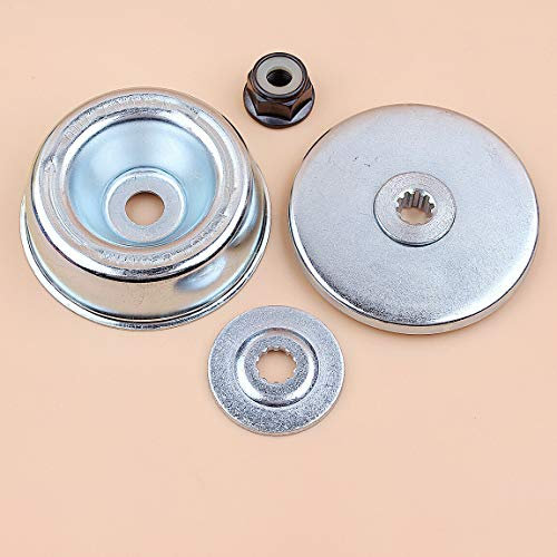 Luxuypon Klingenadapter Aufsatz Rider Plate Druckscheibe Kit passend für Stihl FS120 200 FS250