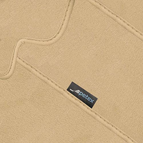 PETEX Planet Autoteppich Premium Passform vorne beige 2-teilig