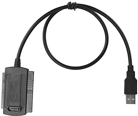 Hosit USB to IDE Adapter Cable, USB Conversion Cable Easy to Use for Windows 2000/ME/XP/Vista/7/OS X Operating System for 2.5/3.5 Inch IDE Hard Drive and Hard Drive