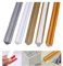Moulure décorative autocollante de 300 cm - Moulure d'angle - Bande décorative flexible - Moulure de plafond autocollante - Moulure décorative murale - M - Argenté - 3 m