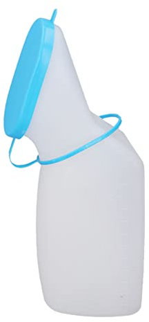 Urinflasche, Wiederverwendbar, Auslaufsicher für Kranke Frauen, Reiseurin, Auslaufsicher (1000ml Weiblich)