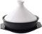 Moroccan tagine Pot Small tagine Bowl Round Ceramic Casserole Clay Pot with lid Heat-Resistant hot Pot earthen Pot