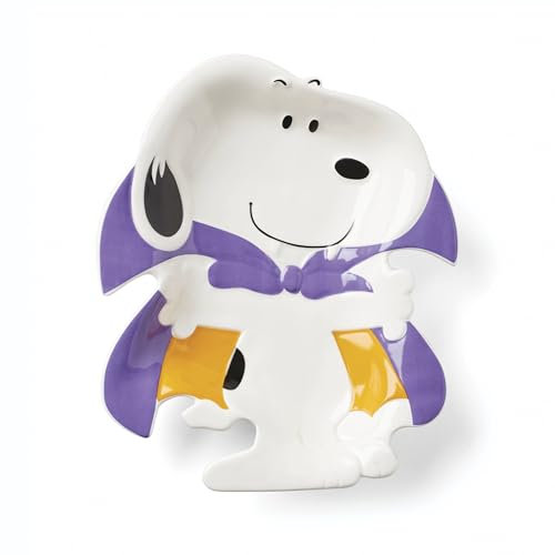 Lenox 896690 - Piatto da dolcetto figurato La grande zucca, Halloween