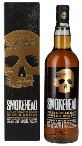 Smokehead Islay Single Malt Scotch Whisky 43% Vol. 0,7l in Giftbox