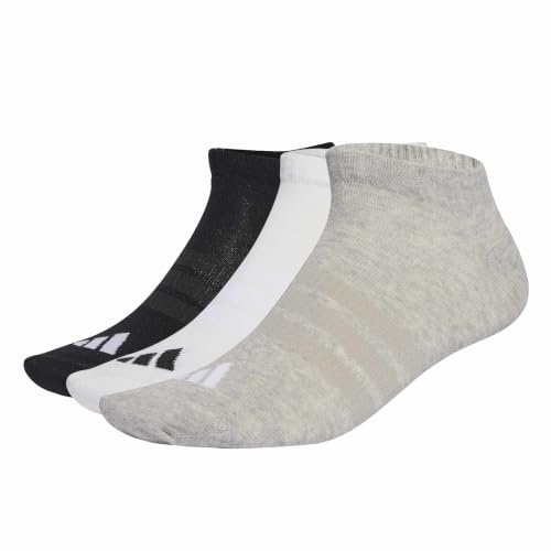 adidas Unisex THIN&LIGHT ESSENTIALS LOW CUT SOCKEN 3ER-PACK | Low-Cut Socken mit Fußgewölbeunterstützung für zusätzlichen Komfort.