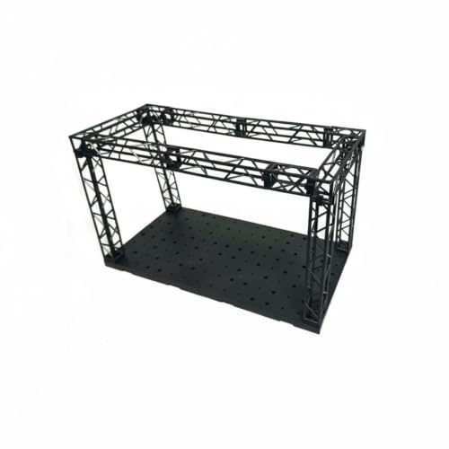 Fonowx Display Stage Lighted Model Base Scaffold Buildable Diorama Set Suitable for Mecha Figure Collection Animated Statue Shelf Display, Vt-131-1 No Light