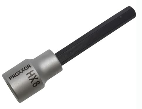 Proxxon 23486 Douilles à 6 pans creux 8mm longueur 100 mm 12,5mm (1/2)