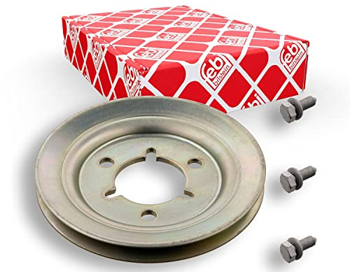 febi bilstein 33803 Pulley decoupled, for crankshaft with screws, pack of one