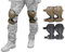 Elite Tribe Knieschoner, Arc Stil, Militär, Airsoft Jagd, Kampfsport, DE