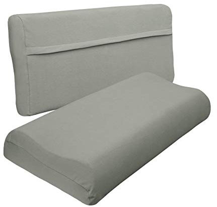 Traumschlaf Universal Bezug für Nackenstützkissen schwarz, L-XL, Höhe 11-14 cm