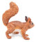 Papo - Figur Eichhörnchen - Wildtier für Kinder ab 3 Jahren - Handbemalt - La vie sauvage Kollektion - 5,2 x 4 x 5,5 cm - Kunststofffigur - 50255