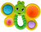 Simba 104010007 - ABC Lustiger Schmetterling, mit 4 weichen Ploppern in bunten Farben, 14cm, Beißring, Babyspielzeug, ab 10 Monaten