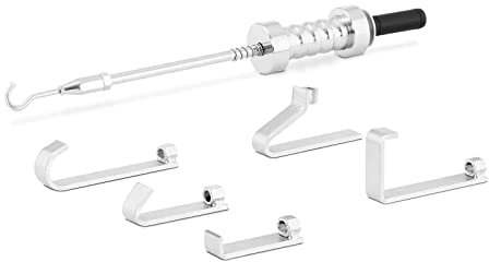 MSW Battitoio A Contraccolpo Martello Scorrevole Ammaccature MSW-DENTPULLER.SET12 (5 Ganci, Acciaio)