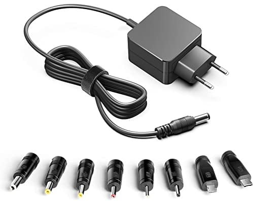 HKY 5V Universal Micro USB, USB C Netzteil Ladekabel für 5V 3A Medion E1239T E2215T E2216T E2218T E2221T E2225T E2227T E2228T Portable Monitor 15,6 Festplatten, Machenike G5 Pro Wireless Controller