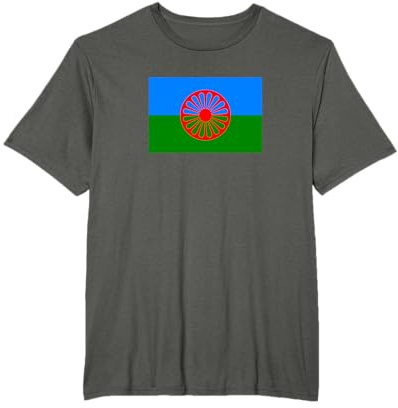 Drapeau de la Romani international Gitane Flako Homme Femme T-Shirt