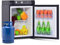 SMETA 3 Way Fridge Camping 40L,Gas Fridge Camping Lpg Camping Fridge 12V/240V/Gas Power Quiet | Reversible Door | Black