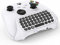 Gamer Gear Wireless Keyboard - QWERTY Gaming Keyboard with Audio/headset Jack - Lightweight & Portable Mini Keyboard - 2.4 GHz Wireless Controller Keypad for Xbox Series X/S/Xbox One Controller White