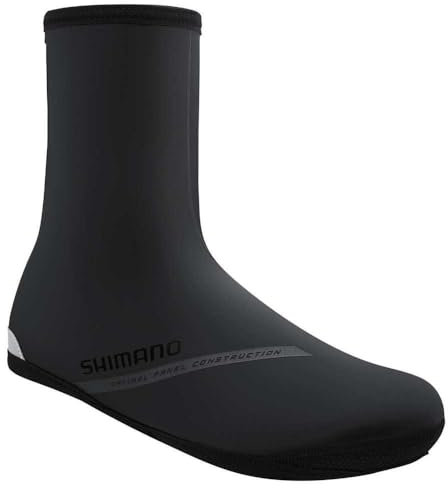 SHIMANO Überschuhe Dual Cr Coverblack/L (Shoe 42-43), Black (schwarz), L