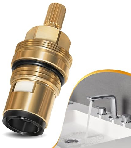 45882000 Hot Cartridge Replacement for Grohe Ceramic cartridge - 1/2 - 1/4 Turn - Anti-Clockwise Open,90 Degrees Right Hand Stop.