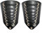 VikingsBracers Mittelalterliche Armstulpen aus Leder, Armstulpe, Armband, Punk-Armschützer, Herren, Damen, Kostüm, Leder, Armschützer, Damen, Mittelalter für Herren, Halloween