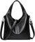 Damen Handtaschen Groß Shopper Weiches Umhängetasche Hobo Schultertasche Vintage Taschen Geldbörse Reißverschluss