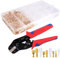ZONJIE Crimping Tool Set, Insulated Crimping Tools 0.5-1.5/1.5-2.5/4-6mm² Crimping Tool, Wire Crimping Tool with 380pcs Cable Connectors Suitable for 2.8mm, 4.8mm, 6.3mm Spade Connectors