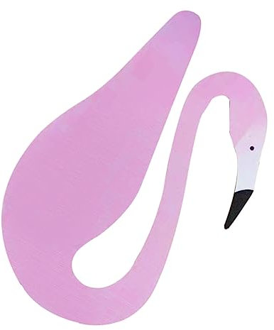 SEWOART Décoration d'extérieur en Forme de Flamant Rose tourbillonnant Moulin à Vent en Forme de Flamant Rose pour décoration de Jardin