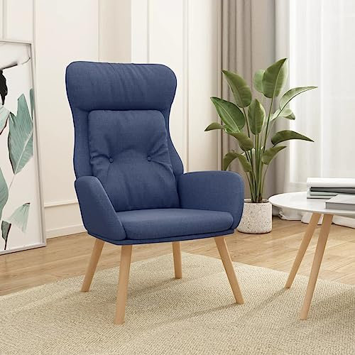 Xichuzi Relaxsessel Blau Stoff, Fernsehsessel, Kinosessel, Lesesessel, Tv Sessel, Ohrensessel, Armsessel, Seselstuhl Wohnzimmer - 341294
