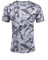 PINSPARK Schwimmshirt Herren Schnelltrocknend UPF 50+ UV Shirt Atmungsaktiv Compression Shirt Fitness Jogging Funktionsshirt Sommer Badeanzug hellgrau/Druck l
