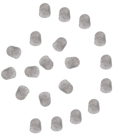 QUARKZMAN 10Pcs Embouts de Rechange en Fibre pour Stylets 5mm Convient Aux Écrans Tactiles Capacitifs, Haute Sensibilité, Pointe de Stylet Souple et Pas Rayures, Embout de Stylet d'Écran