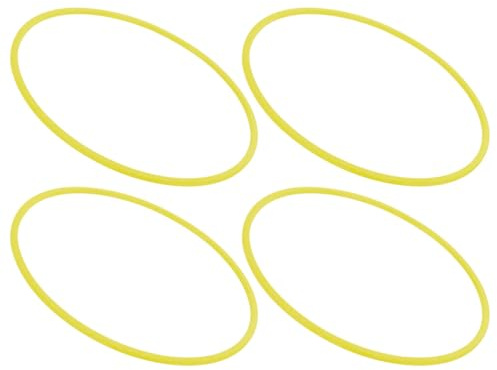 Gymnastikreifen aus Kunststoff, 4er-Set, ø 60 cm