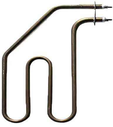 SUS304 Riscaldatore Ad Aria Tubolare A Combustione Secca Elemento Riscaldatore Elettrico Per Stufa Per Sauna, Parti Di Ricambio Per Forno, 220V/380V, 2kW/2,5kW(220V,2.5KW)