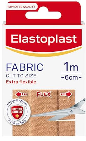 Elastoplast Extra Sticky Stoff Umreifung, 2,5 cm x 3 m