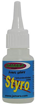 JAMARA 230460 - Sekundenkleber Styro 20g geruchsneutral