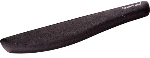 Fellowes PlushTouch Handgelenkauflage mit FoamFusion Technologie, Schwarz (9252101)