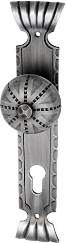 Knopflangschild TYROL - PZ88, Stahl schwarz passiviert, lackiert