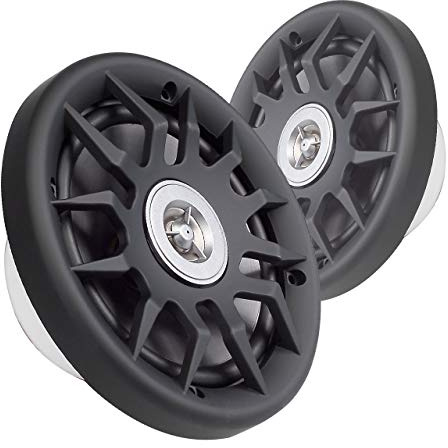 Magnadyne 6-1/2 Polypropylene woofer Cone 2-Way Waterproof Speaker with Black Grill (Sold AS A Pair)