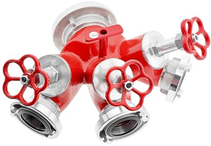 Verteiler Storz A-BBB Feuerwehr Niederschraubventil Absperrung Storzkupplung von MBS-FIRE®